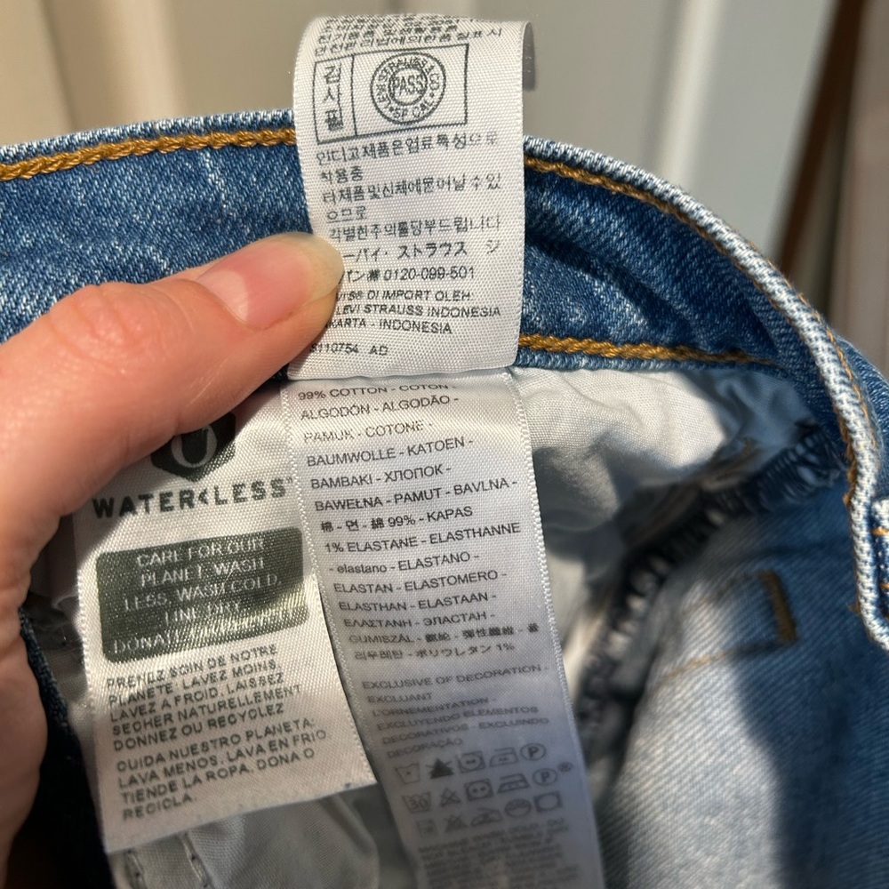 Levi's wedgie straight jeans - Picture 6 of 6